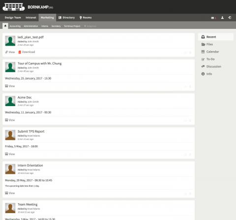Bornkamp.org web design