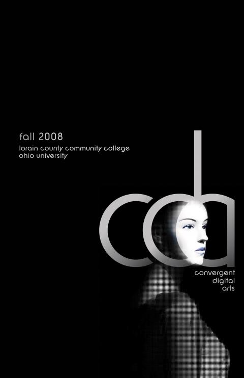 Convergent Digital Arts curriculum poster design
