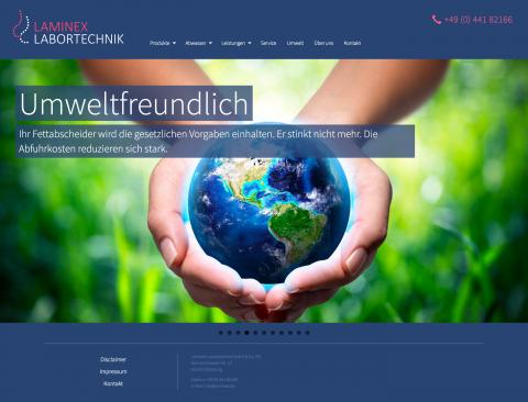 Laminex web design