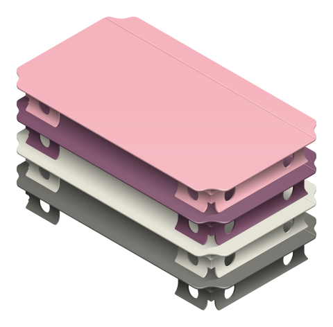 Quadro part vector illustration